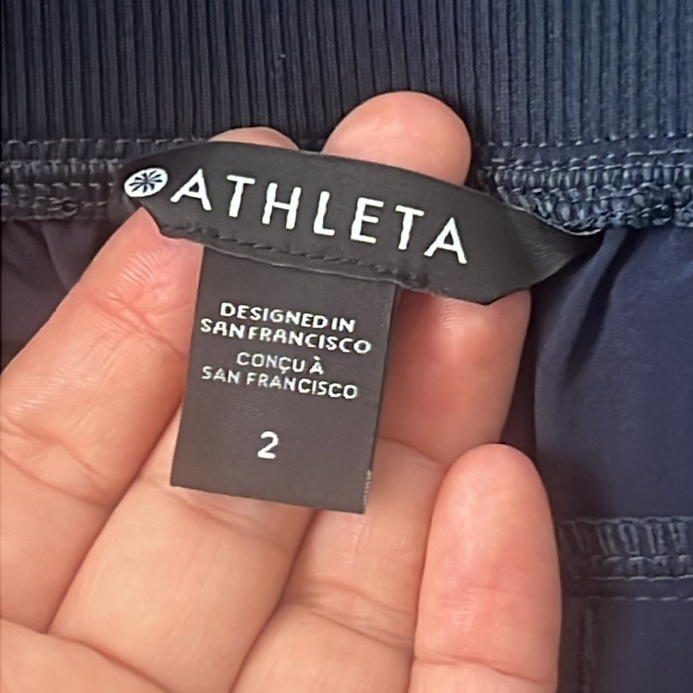 Athleta Brooklyn Ankle Pant Navy Size 2 - Picture 7 of 9